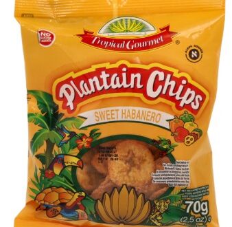 Tropical Gourmet Plantain Chips -Sweet Habanero - 70g